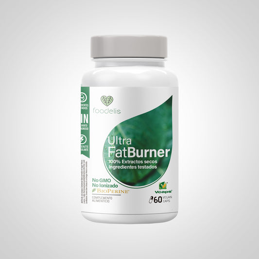 Ultra Fat Burner con Guaraná, Pimienta Piperine, Té Verde y Cafeína