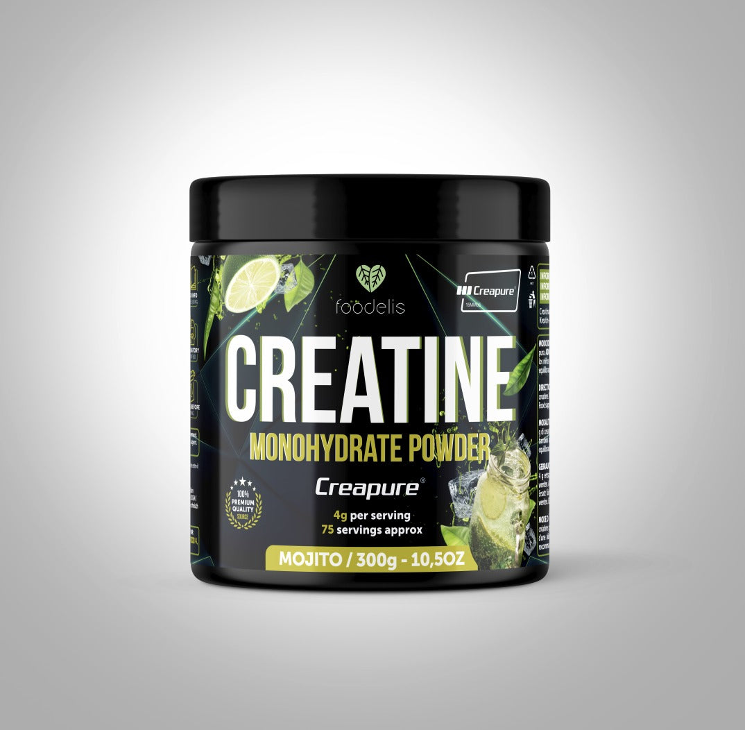 100% Creatina Foodelis CREAPURE® con sabores