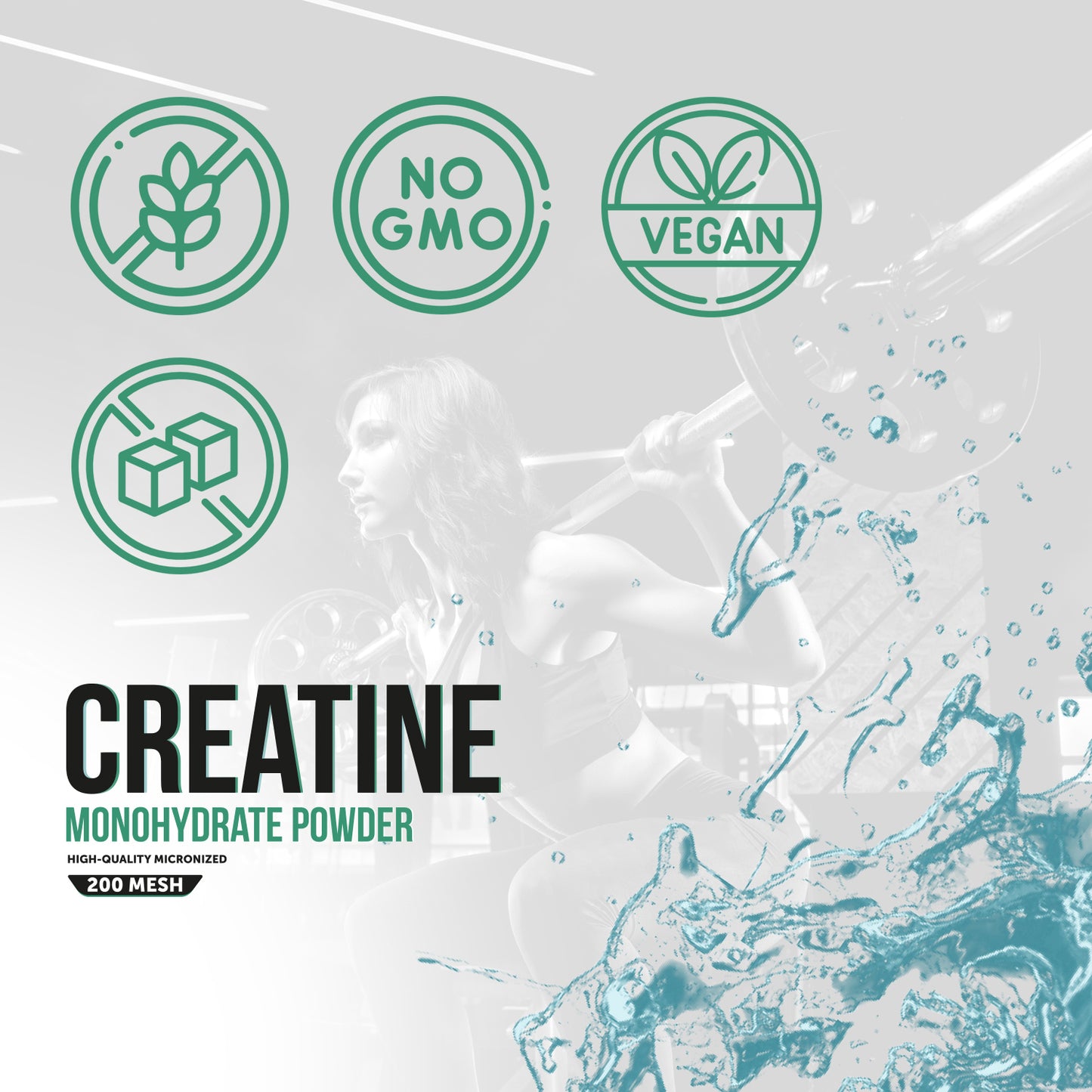 Creatina Monohidrato Micronizada