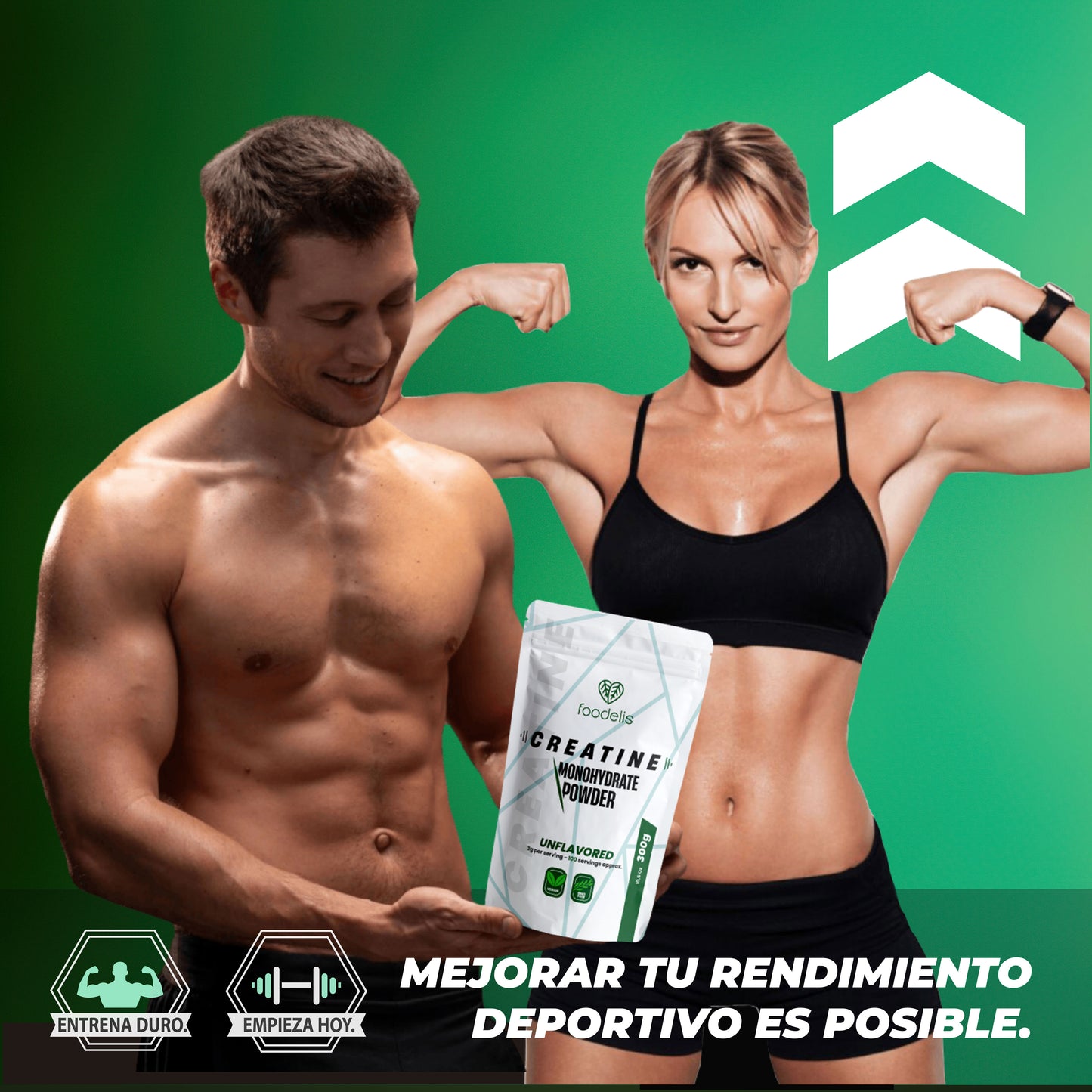 100% Micronized Creatine Monohydrate (powder)