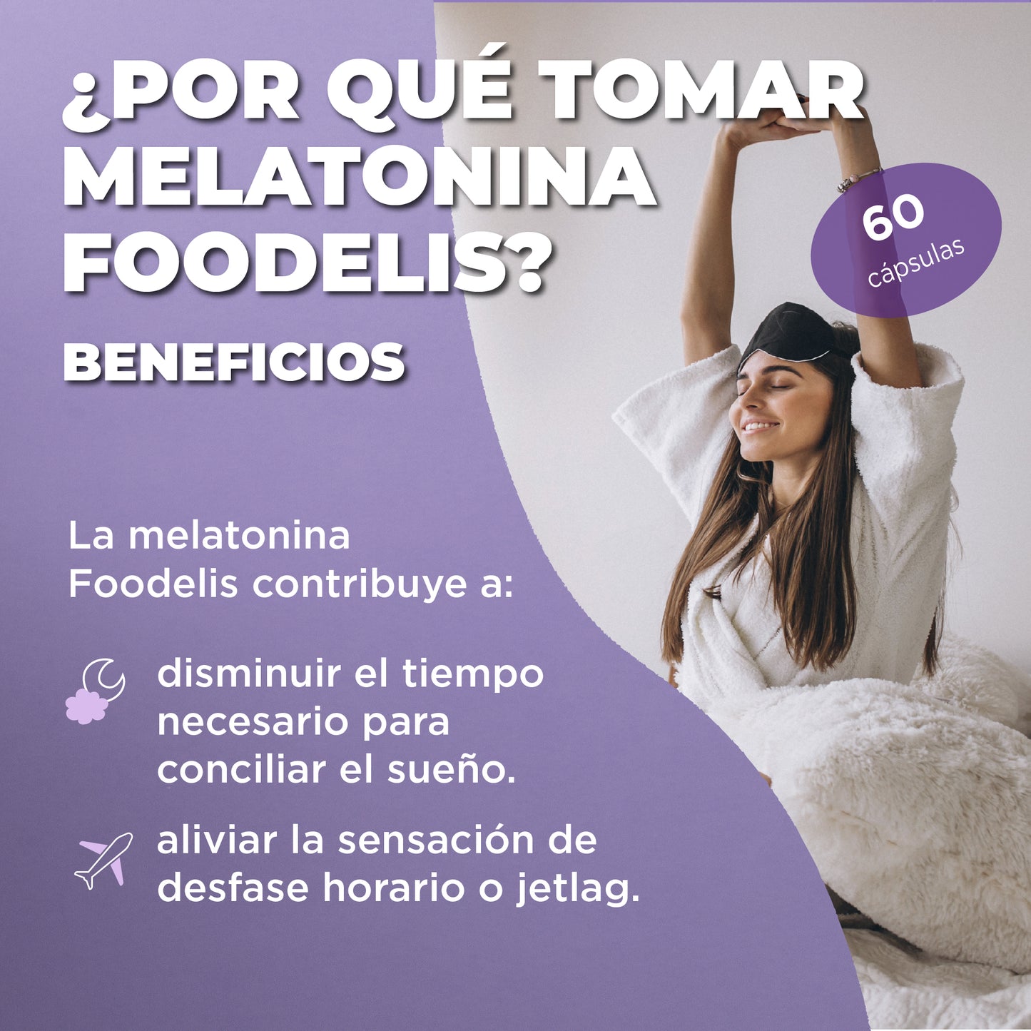Angereichertes Melatonin – 6 Komponenten