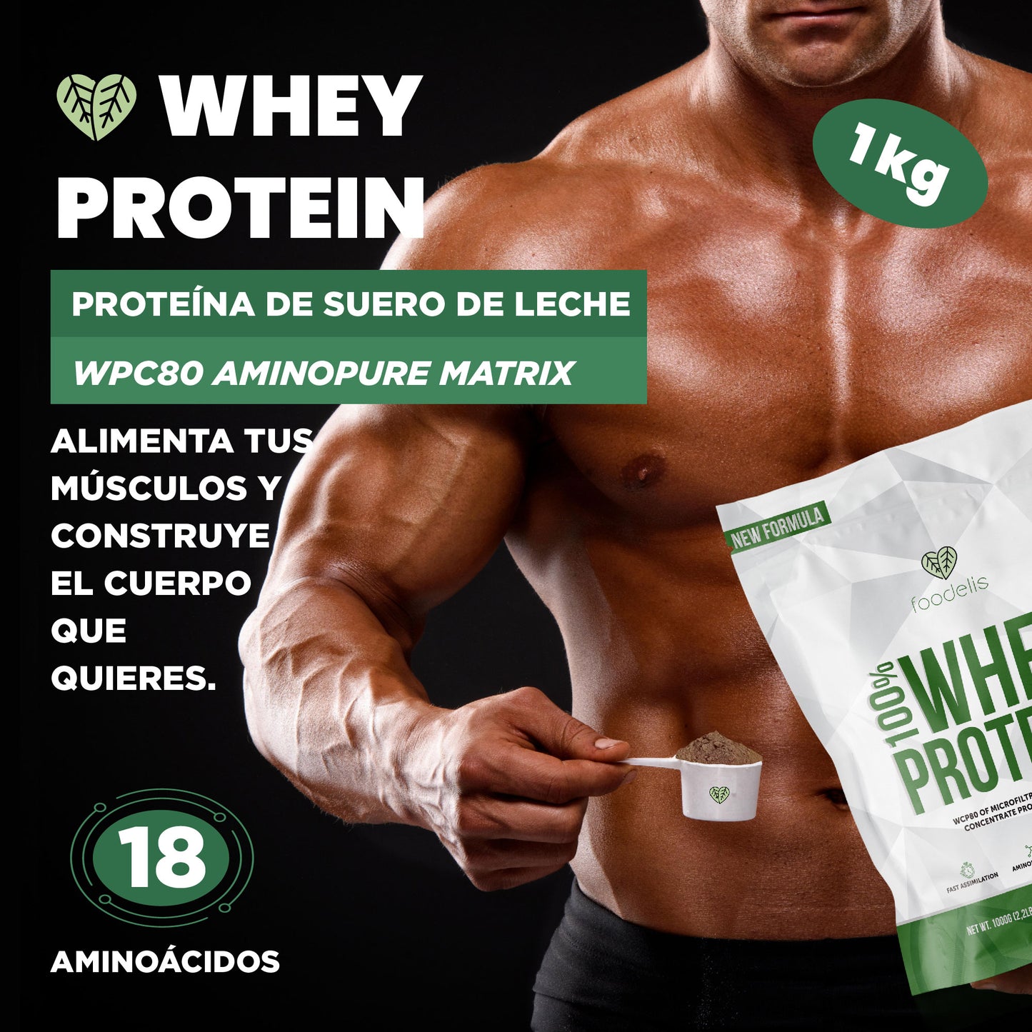 100% Proteína Whey
