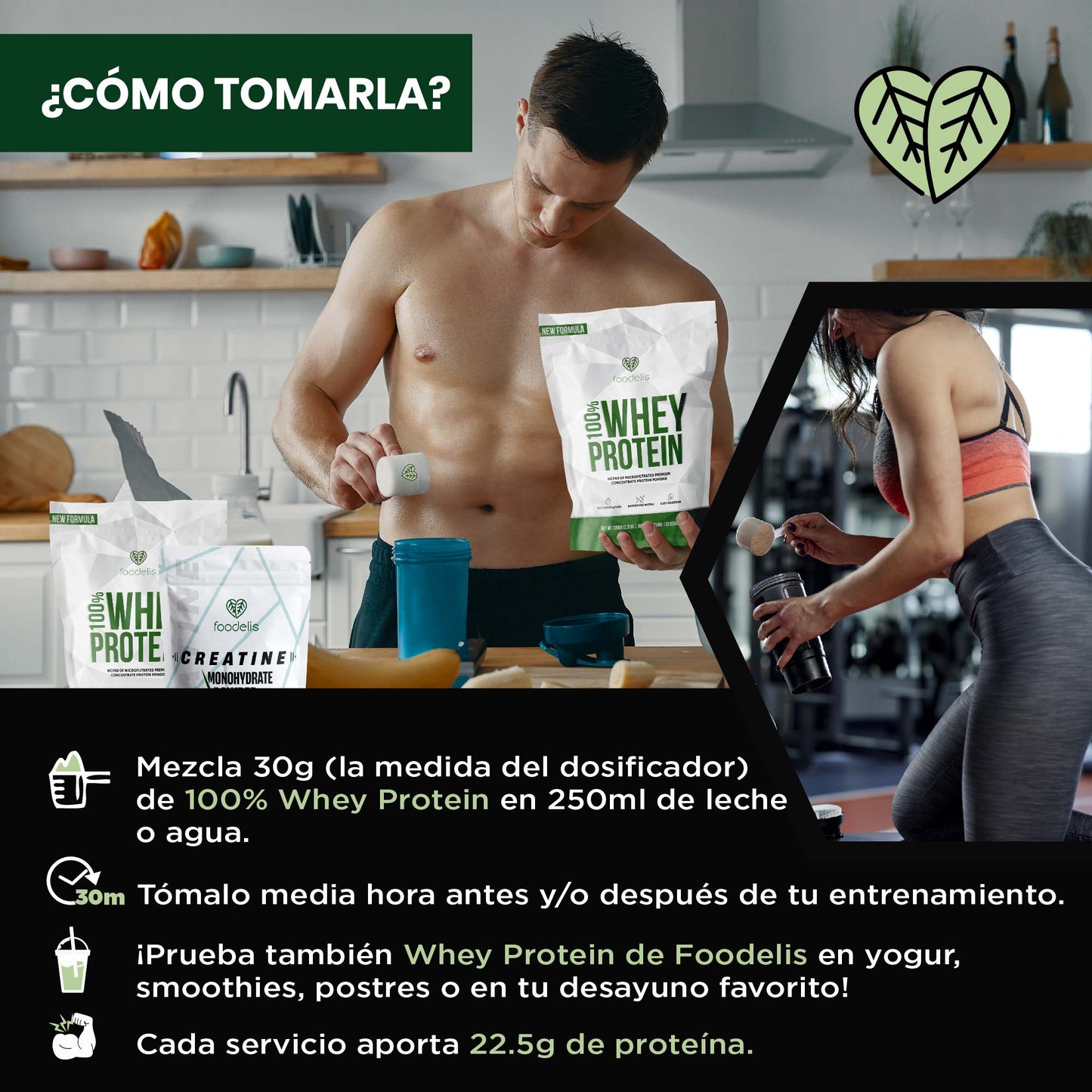100% Proteína Whey