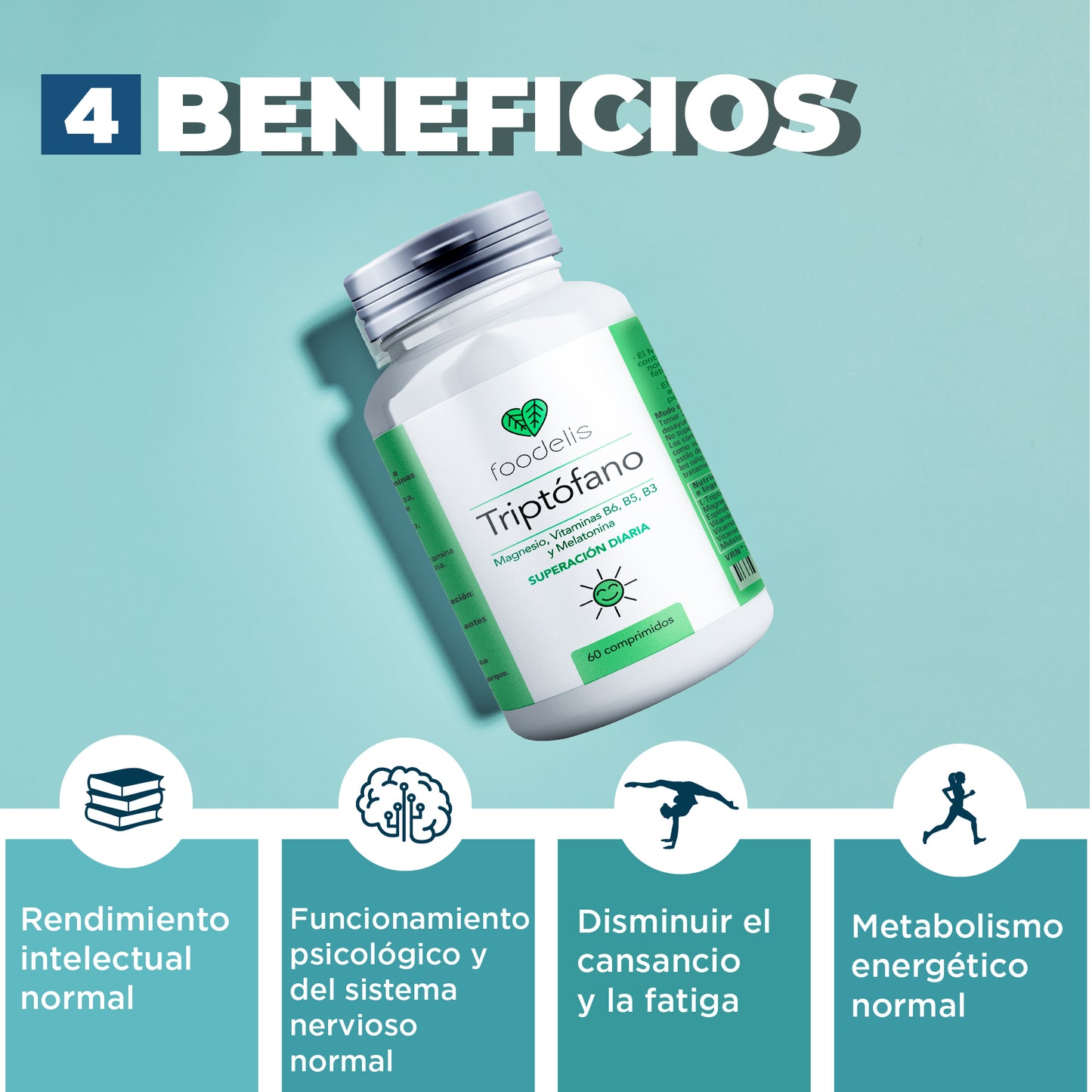 Tryptophan mit Magnesium – 7 Komponenten
