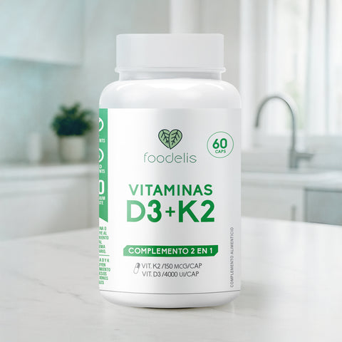 Vitaminas D3 + K2