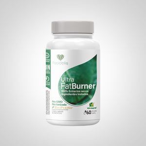 Ultra Fat Burner con Guaraná, Pimienta Piperine, Té Verde y Cafeína
