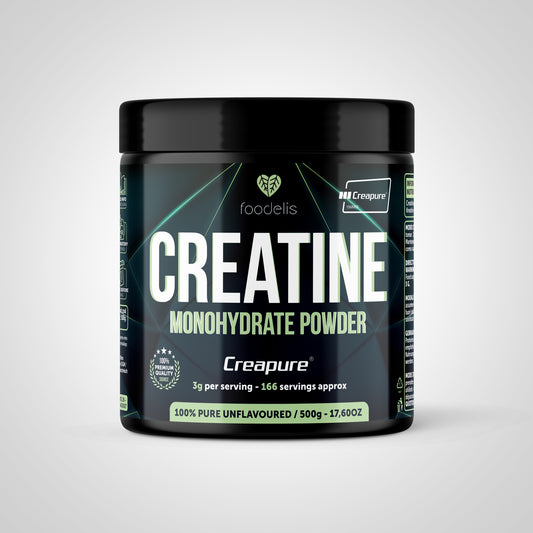 100% Creatina Foodelis CREAPURE® con sabores